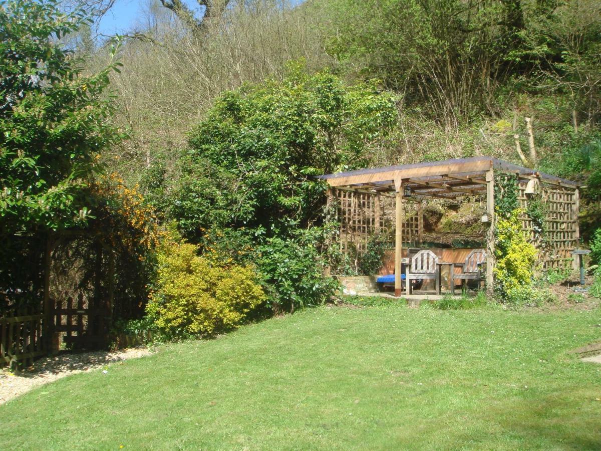 'Morris' The Shepherd'S Hut With Woodland Hot Tub Carmarthen Exteriér fotografie