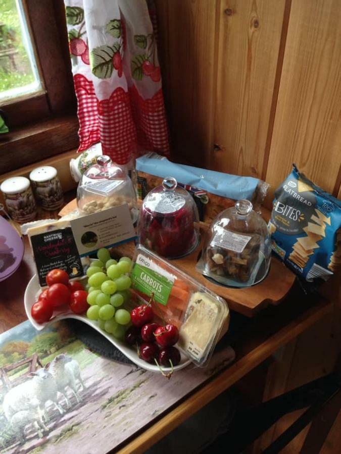 'Morris' The Shepherd'S Hut With Woodland Hot Tub Carmarthen Exteriér fotografie